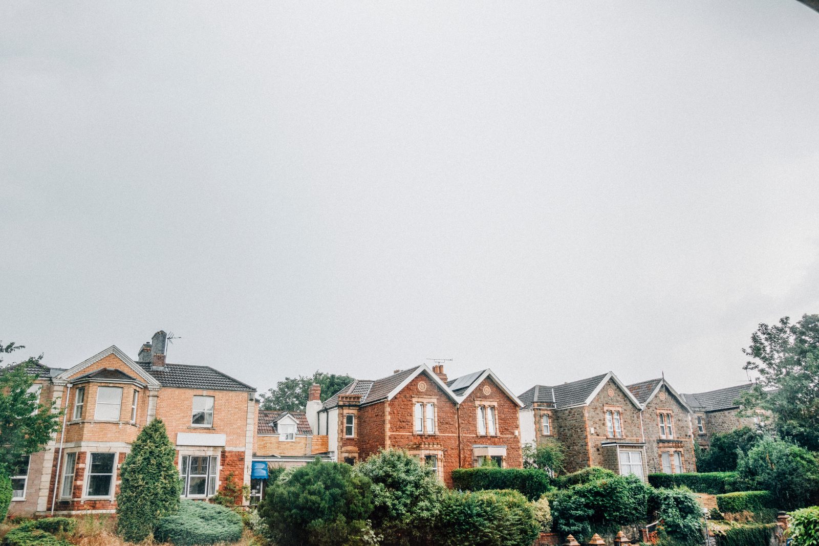 Row of houses in Bristol